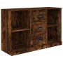 Smoked oak plywood sideboard 104.5x35.5x67.5 cm by vidaXL, Sideboards - Ref: Foro24-816237, Price: 82,67 €, Discount: %