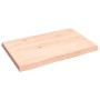 Solid wood table top with natural edge 60x40x(2-4) cm by vidaXL, Table tops - Ref: Foro24-363864, Price: 46,83 €, Discount: %