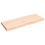 Solid wood table top natural edge 100x40x(2-6) cm by vidaXL, Table tops - Ref: Foro24-363883, Price: 70,30 €, Discount: %