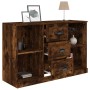 Smoked oak plywood sideboard 104.5x35.5x67.5 cm by vidaXL, Sideboards - Ref: Foro24-816237, Price: 82,67 €, Discount: %