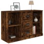 Smoked oak plywood sideboard 104.5x35.5x67.5 cm by vidaXL, Sideboards - Ref: Foro24-816237, Price: 82,67 €, Discount: %