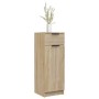 Armario de baño madera contrachapada roble Sonoma 32x34x90 cm de vidaXL, Taquillas y armarios de almacenamiento - Ref: Foro24...