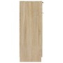 Armario de baño madera contrachapada roble Sonoma 32x34x90 cm de vidaXL, Taquillas y armarios de almacenamiento - Ref: Foro24...