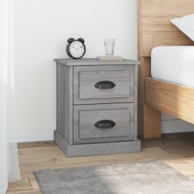 Bedside tables 2 pcs gray plywood 39x39x47.5 cm by vidaXL, Nightstands - Ref: Foro24-816157, Price: 78,96 €, Discount: %