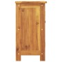 Armario de jardín madera maciza de acacia 75x35x70 cm de vidaXL, Taquillas y armarios de almacenamiento - Ref: Foro24-363452,...