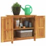 Gartenschrank aus massivem Akazienholz, 75 x 35 x 70 cm von vidaXL, Schließfächer und Lagerschränke - Ref: Foro24-363452, Pre...