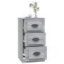 Aparador de madera contrachapada gris Sonoma 36x35,5x67,5 cm de vidaXL, Aparadores - Ref: Foro24-816222, Precio: 69,49 €, Des...