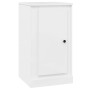 Aparador madera contrachapada blanco brillante 37,5x35,5x67,5cm de vidaXL, Aparadores - Ref: Foro24-816204, Precio: 44,18 €, ...