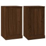 Aparadores 2 uds madera color marrón roble 37,5x35,5x67,5 cm de vidaXL, Aparadores - Ref: Foro24-816215, Precio: 85,09 €, Des...