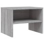 Mesitas de noche 2 uds contrachapada gris Sonoma 40x30x30 cm de vidaXL, Mesitas de noche - Ref: Foro24-815240, Precio: 34,99 ...