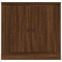 Aparador de madera contrachapada roble marrón 70x35,5x67,5 cm de vidaXL, Aparadores - Ref: Foro24-816191, Precio: 78,36 €, De...