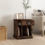 Smoked oak nightstand 43x36x50 cm by vidaXL, Nightstands - Ref: Foro24-816354, Price: 44,83 €, Discount: %