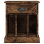 Smoked oak nightstand 43x36x50 cm by vidaXL, Nightstands - Ref: Foro24-816354, Price: 44,83 €, Discount: %