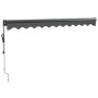 Toldo retráctil automático gris antracita 3x2,5 m de vidaXL, Toldos - Ref: Foro24-3154511, Precio: 360,52 €, Descuento: %