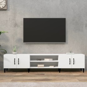 Mueble para TV madera contrachapada blanco 180x31,5x40 cm de vidaXL, Muebles TV - Ref: Foro24-816264, Precio: 103,99 €, Descu...