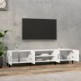 White plywood TV cabinet 180x31.5x40 cm by vidaXL, TV Furniture - Ref: Foro24-816264, Price: 96,53 €, Discount: %