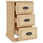 Sonoma oak plywood nightstand 39x39x67 cm by vidaXL, Nightstands - Ref: Foro24-816163, Price: 66,76 €, Discount: %