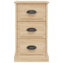 Sonoma oak plywood nightstand 39x39x67 cm by vidaXL, Nightstands - Ref: Foro24-816163, Price: 66,76 €, Discount: %