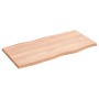 Tablero mesa madera tratada roble borde natural 80x40x2 cm de vidaXL, Tableros para mesas - Ref: Foro24-363938, Precio: 58,77...