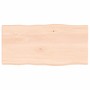 Solid wood table top natural edge 80x40x(2-4) cm by vidaXL, Table tops - Ref: Foro24-363873, Price: 57,99 €, Discount: %