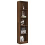 5-tier oak brown plywood shelf 40x24x175 cm by vidaXL, Bookcases and shelves - Ref: Foro24-816070, Price: 70,95 €, Discount: %