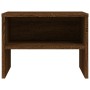 Bedside table made of brown oak plywood, measuring 40x30x30 cm. by vidaXL, Nightstands - Ref: Foro24-815241, Price: 25,99 €, ...