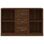 Brown oak plywood sideboard 104.5x35.5x67.5 cm by vidaXL, Sideboards - Ref: Foro24-816239, Price: 87,47 €, Discount: %