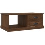 Brown oak plywood coffee table 90x50x35 cm by vidaXL, Coffee table - Ref: Foro24-816247, Price: 75,99 €, Discount: %