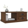 Brown oak plywood coffee table 90x50x35 cm by vidaXL, Coffee table - Ref: Foro24-816247, Price: 75,99 €, Discount: %