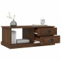 Brown oak plywood coffee table 90x50x35 cm by vidaXL, Coffee table - Ref: Foro24-816247, Price: 75,99 €, Discount: %