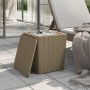 Garden table with removable light brown polypropylene top by vidaXL, Garden tables - Ref: Foro24-364153, Price: 59,98 €, Disc...