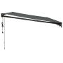 Anthracite gray automatic retractable awning 5x3 m by vidaXL, Awnings - Ref: Foro24-3154515, Price: 423,32 €, Discount: %