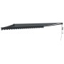 Anthracite gray automatic retractable awning 5x3 m by vidaXL, Awnings - Ref: Foro24-3154515, Price: 423,32 €, Discount: %