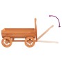 Decorative cart solid fir wood 70x43x54 cm by vidaXL, Wheelbarrows - Ref: Foro24-364227, Price: 52,82 €, Discount: %