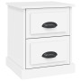 Mesita de noche madera contrachapada blanco 39x39x47,5 cm de vidaXL, Mesitas de noche - Ref: Foro24-816144, Precio: 43,62 €, ...