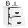 Mesita de noche madera contrachapada blanco 39x39x47,5 cm de vidaXL, Mesitas de noche - Ref: Foro24-816144, Precio: 43,62 €, ...