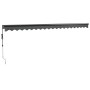 Anthracite gray automatic retractable awning 5x3 m by vidaXL, Awnings - Ref: Foro24-3154515, Price: 423,32 €, Discount: %