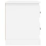 Mesita de noche madera contrachapada blanco 39x39x47,5 cm de vidaXL, Mesitas de noche - Ref: Foro24-816144, Precio: 43,62 €, ...