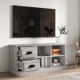 Sonoma gray plywood TV cabinet 102x35.5x47.5 cm by vidaXL, TV Furniture - Ref: Foro24-816182, Price: 69,87 €, Discount: %