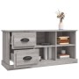 Sonoma gray plywood TV cabinet 102x35.5x47.5 cm by vidaXL, TV Furniture - Ref: Foro24-816182, Price: 69,87 €, Discount: %