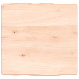 Solid wood table top natural edge 40x40x(2-6) cm by vidaXL, Table tops - Ref: Foro24-363862, Price: 40,50 €, Discount: %