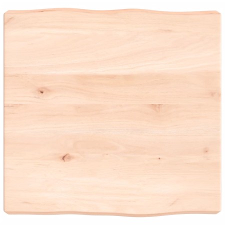 Solid wood table top natural edge 40x40x(2-6) cm by vidaXL, Table tops - Ref: Foro24-363862, Price: 40,50 €, Discount: %