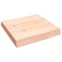 Solid wood table top natural edge 40x40x(2-6) cm by vidaXL, Table tops - Ref: Foro24-363862, Price: 40,50 €, Discount: %