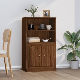 Oak brown plywood sideboard 60x35.5x103.5 cm by vidaXL, Sideboards - Ref: Foro24-816319, Price: 80,42 €, Discount: %