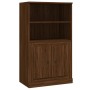 Aparador de madera contrachapada marrón roble 60x35,5x103,5 cm de vidaXL, Aparadores - Ref: Foro24-816319, Precio: 80,42 €, D...