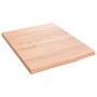 Light brown treated oak wood wall shelf 40x50x2cm by vidaXL, Shelves and shelves - Ref: Foro24-363632, Price: 35,57 €, Discou...