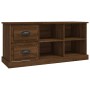 Mueble de TV madera contrachapada marrón roble 102x35,5x47,5 cm de vidaXL, Muebles TV - Ref: Foro24-816183, Precio: 71,91 €, ...