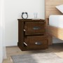 Bedside tables 2 units oak wood brown 39x39x47.5 cm by vidaXL, Nightstands - Ref: Foro24-816159, Price: 78,96 €, Discount: %