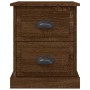 Bedside tables 2 units oak wood brown 39x39x47.5 cm by vidaXL, Nightstands - Ref: Foro24-816159, Price: 78,96 €, Discount: %