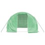 Greenhouse with green steel structure 6 m² 3x2x2 m by vidaXL, Greenhouses - Ref: Foro24-364077, Price: 123,23 €, Discount: %